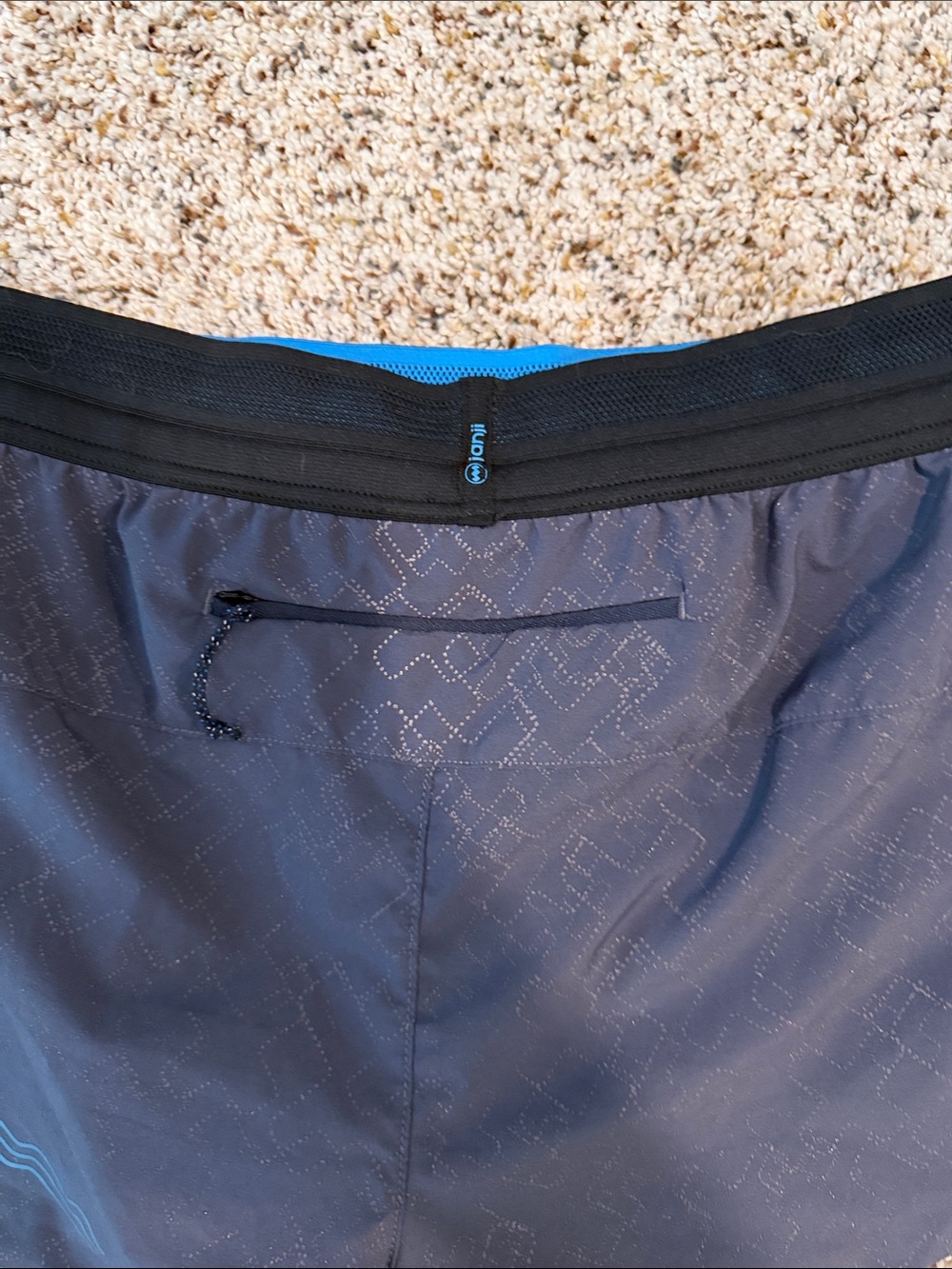 Janji grey Men's running Shorts. Size Small - Picture 5 of 6